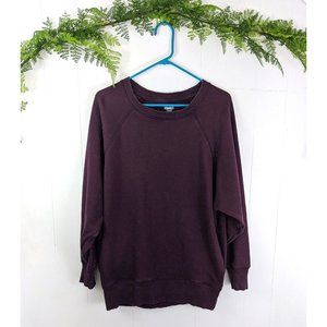 ♻️ Aerie Maroon Tunic Sweatshirt